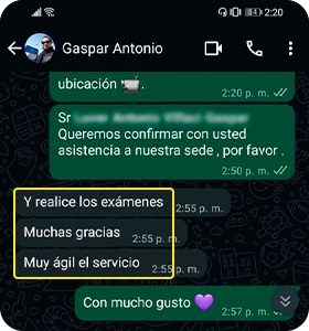 Testimonio Gaspar Antonio